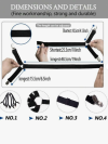 4Pcs Adjustable Elastic Bed Sheet Straps – Non-Slip Fasteners for Mattress, Sofa, Tablecloth – Universal Fit Sheet Holders & Clips - Image 6